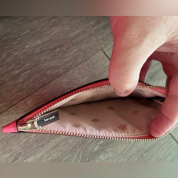 NWOT 🍓🦄Kate Spade Pink Strawberry Card Holder and Wallet Bundle - Picture 4 of 16